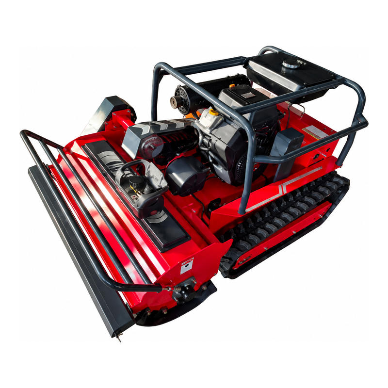 Remote-Controlled Diesel Brush Cutter - Red (800/1000/1200) on a white background