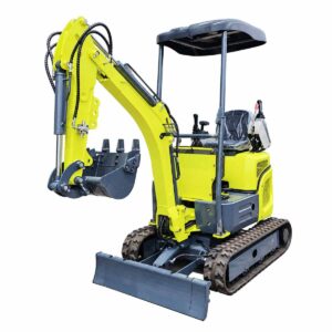 T13PRO Pilot Control Mini Excavator on a white background